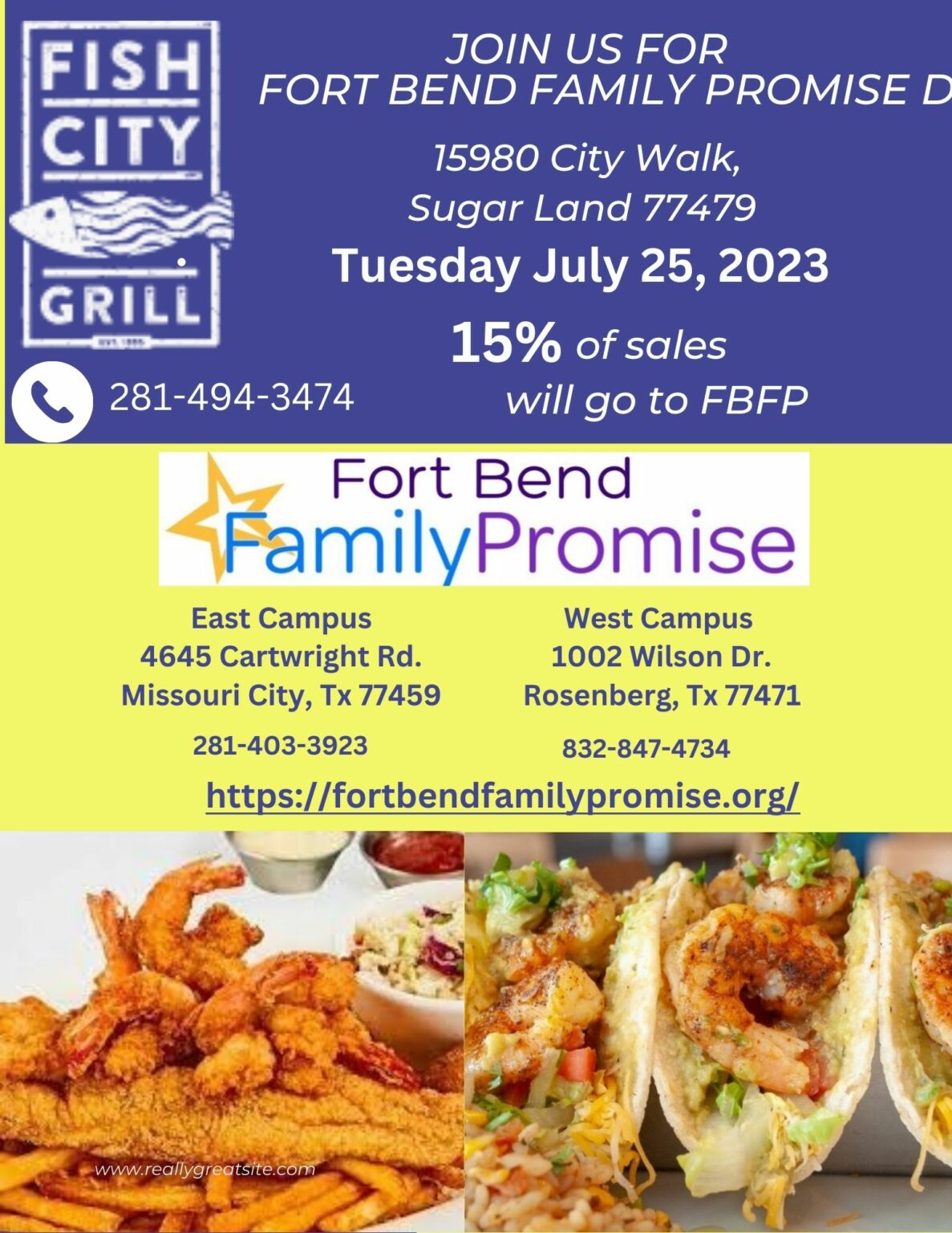 Events Fort Bend Family Promise